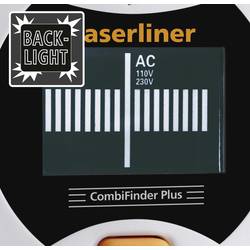Laserliner detektor CombiFinder Plus 080.955E Detekční hloubka (max.) 75 mm Druh materiálu železných kovů
