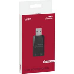 mikrofonový přijímač SpeedLink SPEEDLINK SL-8850-BK-01 VIGO - Soundkarte - Stereo Druh přenosu:USB