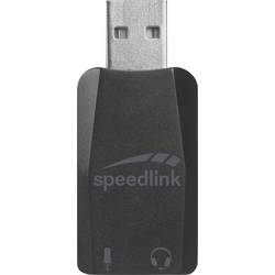 mikrofonový přijímač SpeedLink SPEEDLINK SL-8850-BK-01 VIGO - Soundkarte - Stereo Druh přenosu:USB