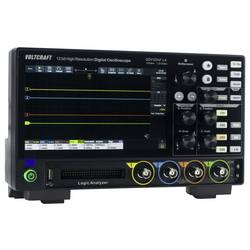 VOLTCRAFT DOV1254F LA digitální osciloskop 125 MHz, 4kanálový, 1.25 GSa/s, 100 Mpts, 12 Bit, s pamětí (DSO), generátor funkcí, logický analyzátor, 1 ks,