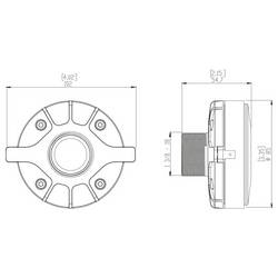 Lavoce DF10.101LS výškový driver 8 Ω