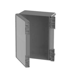 Bopla Bocube B 273616 PC-V0 7024 96017674 Venkovní kryt 284 x 364 x 160 Polykarbonát V0 šedobílá (RAL 7035) 1 ks