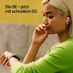 Apple Watch SE 3 GPS + Cellular 44 mm hliníkový plášť sportovní náramek Midnight (půlnoční čerrná) S/M