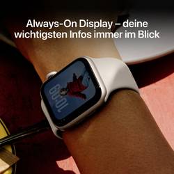 Apple Watch SE 3 GPS + Cellular 44 mm hliníkový plášť sportovní náramek Midnight (půlnoční čerrná) S/M