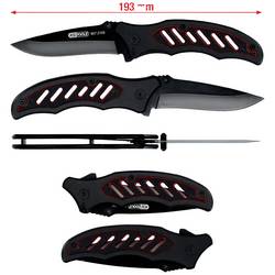 KS Tools 9072105 907.2105 zavírací kapesní nůž černá