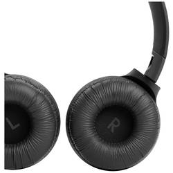 JBL Tune 510BT sluchátka otevřená (On Ear) Bluetooth® černá headset, složitelná, Indikátor nabití, Vypnutí zvuku mikrofonu