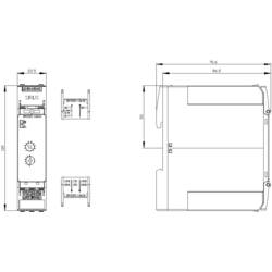 Siemens 3RP2525-1BW30 3RP25251BW30 časové relé, 0.05 s - 100 h, 1 ks