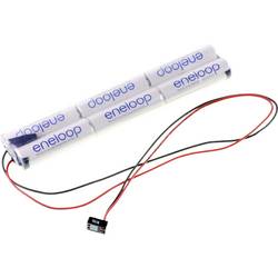 Panasonic eneloop Inline L2x3 MPX Akupack 6 x AA s kabelem, se zástrčkou Ni-MH 7.2 V 1900 mAh