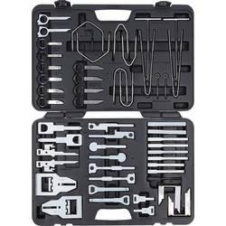 KS Tools 500.1380 Sada pro demontáž a montáž rádiových a navigačních systémů, 52 ks