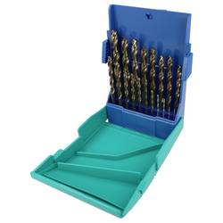 Heller 28706 7 HSS sada spirálových vrtáku do kovu 19dílná 1 mm, 2 mm, 3 mm, 4 mm, 5 mm, 6 mm, 7 mm, 8 mm, 9 mm, 10 mm broušený válcová stopka 1 sada