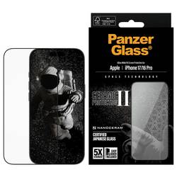 PanzerGlass PANZERGLASS - Ceramic II Screen Protector iPhone 17/16 Pro Ultra-Wide Fit ochranné sklo na displej smartphonu Apple IPhone 17, iPhone 16 Pro 1 ks