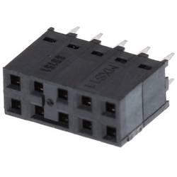 Molex vestavná zásuvková lišta (standardní) 10, rozteč 2.54 mm, 901512210, 1 ks Tube