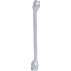 KS Tools 517.0263 Otevřený oboustranný očkový klíč, zahnutý, 16 x 18 mm