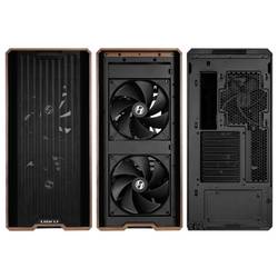 Lian Li Lancool 217 midi tower pouzdro, herní pouzdro, PC skříň černá