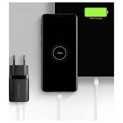 AXAGON USB nabíječka, USB Power Delivery (USB-PD) , USB-C®, USB A, 22 W, QC 2,0, QC 3.0, Power Delivery 2.0, černá