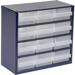 raaco 612-02 zásobník drobných dílů (š x v x h) 306 x 283 x 150 mm přihrádek: 12 variabilní rozčlenění Piece Obsah 1 ks