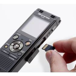 OM System WS-883 digitální diktafon Maximální čas nahrávání 2080 h černá