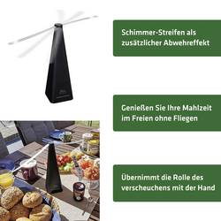 Gardigo 25190 odpuzovač komárů a jiného hmyzu (š x v x h) 80 x 250 x 80 mm černá 1 ks