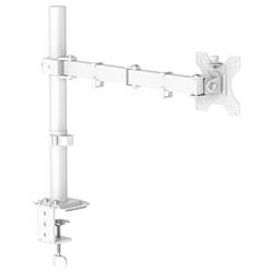 Hama držák na stůl pro monitor 1 Displej: (s) 88,9 cm (35) bílá naklápěcí, nastavitelná výška, otočný, nakláněcí