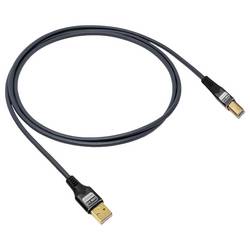 Oehlbach USB kabel USB 2.0 USB-A zástrčka, USB-B zástrčka 0.5 m antracitová D1C9375