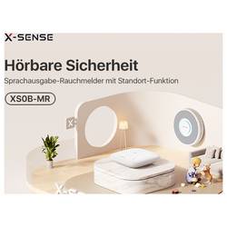X-Sense XS0B-MR61 detektor kouře možnost vzájemného propojení (š x v x h) 90 x 90 x 26.5 mm