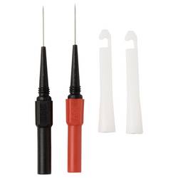VOLTCRAFT MMS-130 měřicí hrot Měřicí jehla o průměru 0,7 mm konektor 4 mm;černá, červená 3 A, 1 pár
