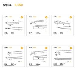 BERNSTEIN Tools for Electronics 5-050 sada pinzet 6dílná