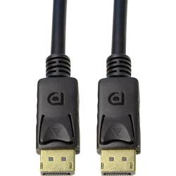 LogiLink DisplayPort kabel Konektor DisplayPort, Konektor DisplayPort 1.00 m černá CV0119 Kabel DisplayPort