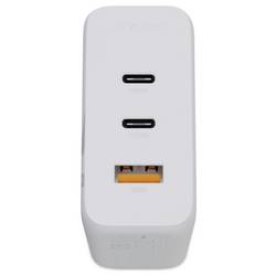 XTORM Ultra Wall USB nabíječka, GaN, 2x USB-C®, 1x USB A , 100 W, Quick Charge 3.0, bílá