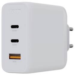XTORM Ultra Wall USB nabíječka, GaN, 2x USB-C®, 1x USB A , 100 W, Quick Charge 3.0, bílá