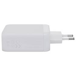 XTORM Ultra Wall USB nabíječka, GaN, 2x USB-C®, 1x USB A , 100 W, Quick Charge 3.0, bílá