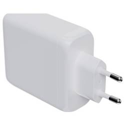 XTORM Ultra Wall USB nabíječka, GaN, 2x USB-C®, 1x USB A , 100 W, Quick Charge 3.0, bílá
