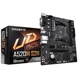Gigabyte A520M S2H Základní deska Socket (PC) AMD AM4 Tvarový faktor Micro-ATX Čipová sada základní desky AMD® A520