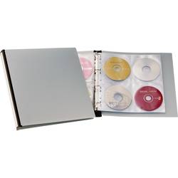 Durable pořadač na CD/DVD 96 CD/DVD/Blu-ray polypropylen černá, šedá 12 ks 527701