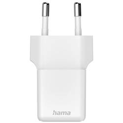 Hama USB nabíječka, USB Power Delivery (USB-PD) , 1x USB-C®, 20.00 W, Dodávka energie, bílá