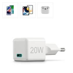 Hama USB nabíječka, USB Power Delivery (USB-PD) , 1x USB-C®, 20.00 W, Dodávka energie, bílá