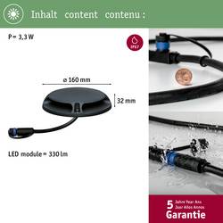 Osvětlovací systém Plug&Shine LED nástavbové svítidlo na zem 3 W N/A Paulmann 93920 antracitová nepřímé osvětlení