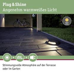 Osvětlovací systém Plug&Shine LED nástavbové svítidlo na zem 3 W N/A Paulmann 93920 antracitová nepřímé osvětlení