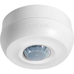 ESYLUX EB10430480 na omítku stropní detektor přítomnosti osob 360 ° relé bílá IP40