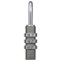 Sygonix SY-6932310 visací zámek 30 mm 3-Digit titanová šedá na heslo