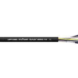 LAPP ÖLFLEX® SERVO 719 1020062/500 servo kabel 7 G 1.5 mm² + 2 x 0.75 mm², 500 m, černá