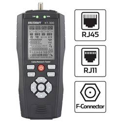 VOLTCRAFT KT-300 tester kabelů, Telekomunikace , síť, VC-17497100