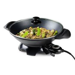 DOMO DO8708W DO8708W elektrická pánev wok černá