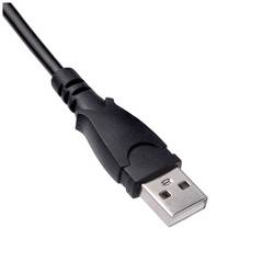 Akyga USB kabel USB 2.0 USB-A zástrčka, UC-E6 1.50 m černá AK-USB-20