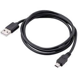 Akyga USB kabel USB-A zástrčka, USB Mini-B zástrčka 1.00 m černá AK-USB-22