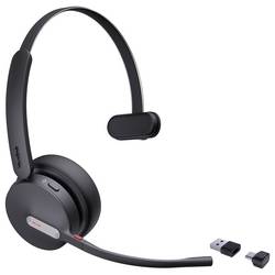 Yealink BH 70 Mono UC USB-C/A Headset otevřená (On Ear) Bluetooth® černá telefon
