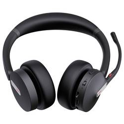 Yealink BH 70 Mono UC USB-C/A Headset otevřená (On Ear) Bluetooth® černá telefon