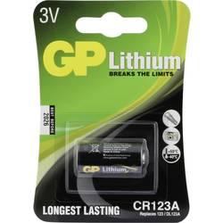 GP GPCR123APRO086C1 fotobaterie CR-123A lithiová 1400 mAh 3 V 1 ks
