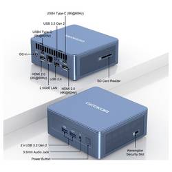 GEEKOM mini PC (HTPC) Mini IT13 Intel® Core™ i9 i9-13900HK 5.4 GHz 16 GB RAM 1 TB SSD Intel Win 11 Pro Mini IT13-i9-01