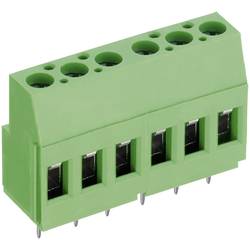 PTR Hartmann 50700060213E šroubová svorkovnice 2.50 mm² Pólů 6 zelená 1 ks
